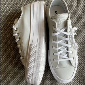 Barely work ladies converse
